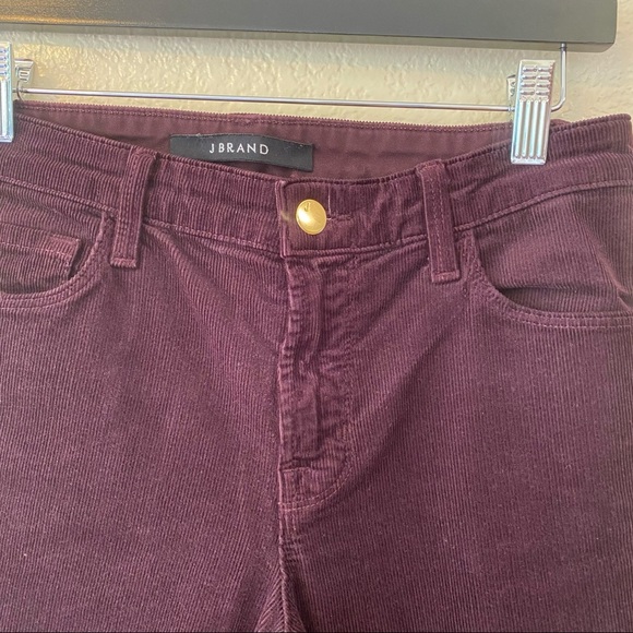 J.‎ Brand Blackberry Corduroy Skinny Pants Size 27 - Picture 3 of 12